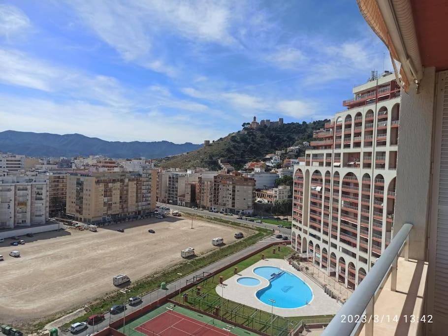 Espectacular Terraza Y Vistas En 1A Linea De Playa Leilighet Cullera Eksteriør bilde